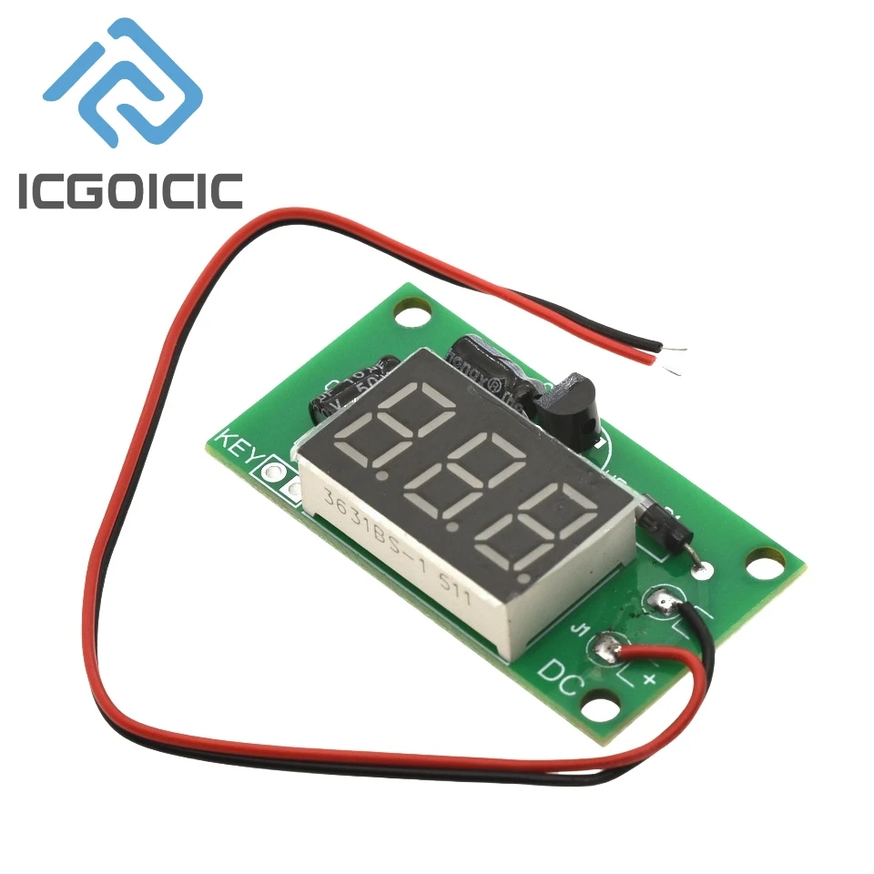 Módulo contador digital de 3 bits de 0,36" - Acumulador de gatillo de encendido con pantalla LED para aplicaciones de conteo industriales y de bricolaje - imagen 3