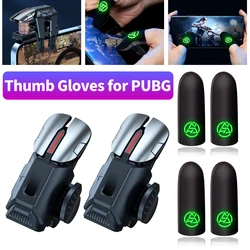 Guantes Pantalla Táctil PUBG Mobile Antideslizantes Luminosos