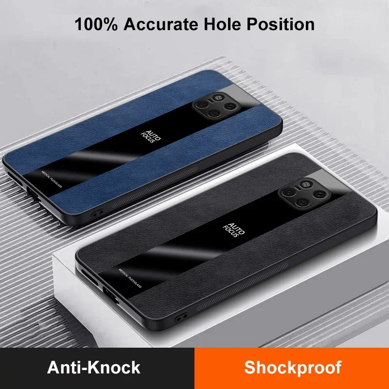 Funda de cuero con soporte de anillo para Huawei Mate 20 Pro 20X, funda trasera de lujo magnética de silicona TPU, funda de teléfono para Huawei Mate 30 Pro - imagen 2