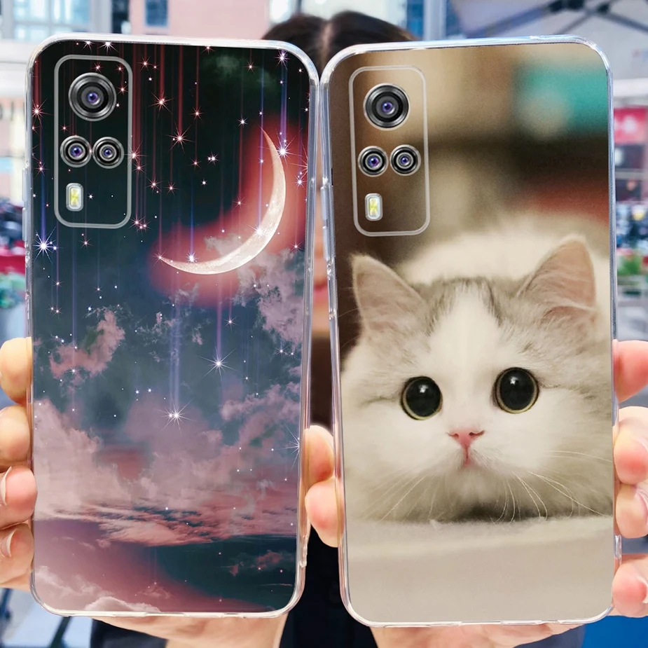 Funda de silicona suave para Vivo Y31, carcasa pintada con estilo, Y51, 4G, VivoY31, Y51, 2020, diciembre, V2030 - imagen 5