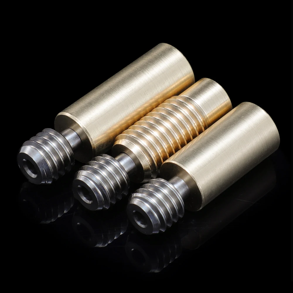 XCR-piezas de impresora 3D, Heatbreak bimetálico, aleación de titanio, latón, rotura de calor, M6 de Metal, garganta de rosca para E3D V6 Hotend Ender 3 - imagen 5