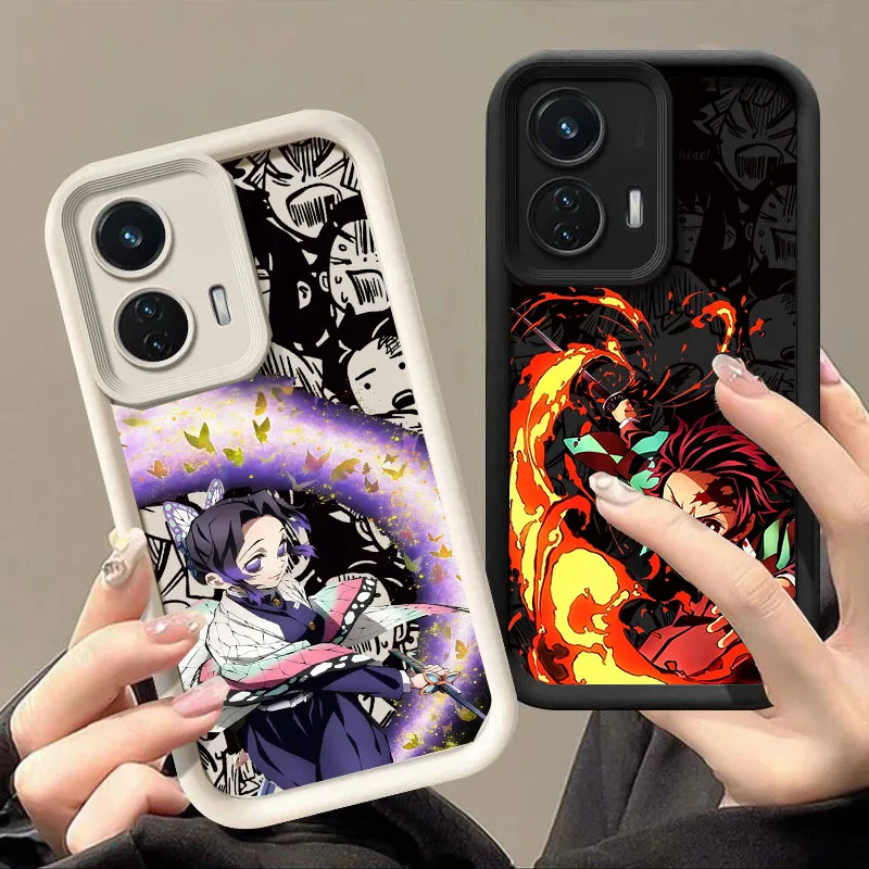 Funda de Anime cómico Demon Slayers para Xiaomi Redmi Note 14 13 12 Pro 4G 5G Plus 14C 13C 12C Redmi 12 13 A5 funda de silicona Ful - imagen 5