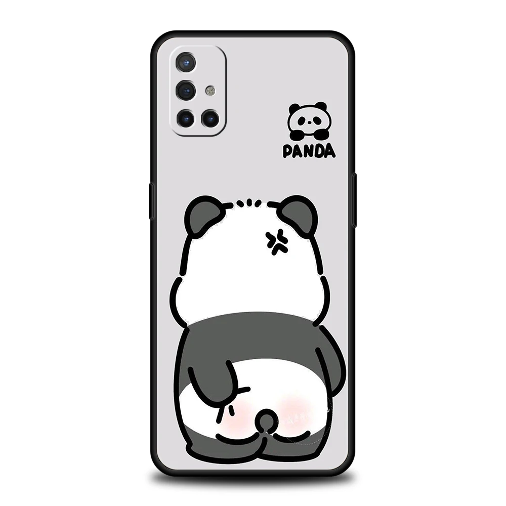 Funda de teléfono para OnePlus 13 12 11 10 9 Pro 9T 13R 12R 10R 9RT 10T 8T 8 Nord 2T CE 2 3 5G N200 N30 funda suave panda de dibujos animados - imagen 2