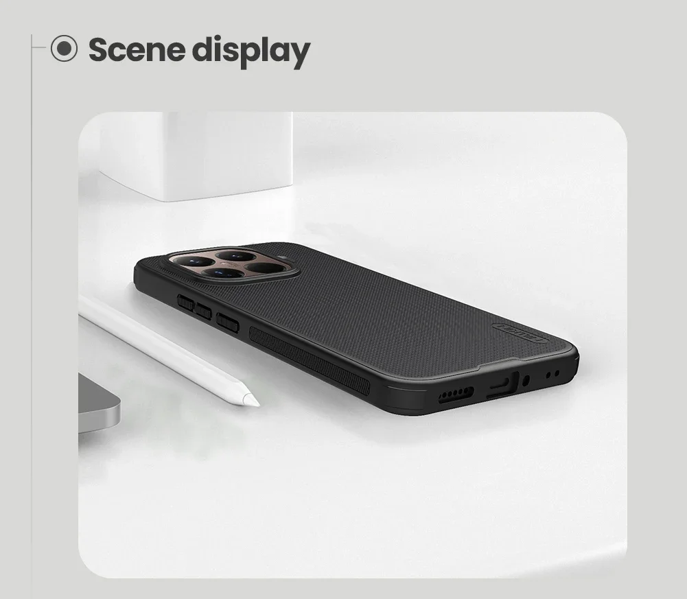 Para Xiaomi Mi 15T Pro/15T 5G funda Nillkin Super Frosted Pro 360 PC TPU mate protección de cámara contraportada para Mi 15T