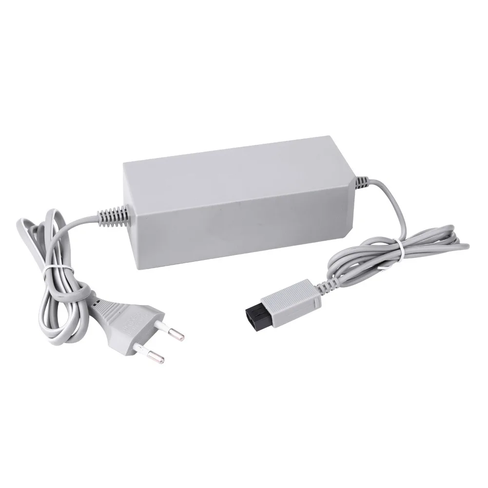 Cargador/adaptador de CA para Nintendo Wii Brick, enchufe estadounidense y europeo, fuente de alimentación de Host de consola de pared para el hogar - imagen 5