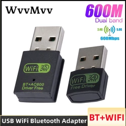 Adaptador USB WiFi 5 y Bluetooth RTL8821CU – Doble Banda