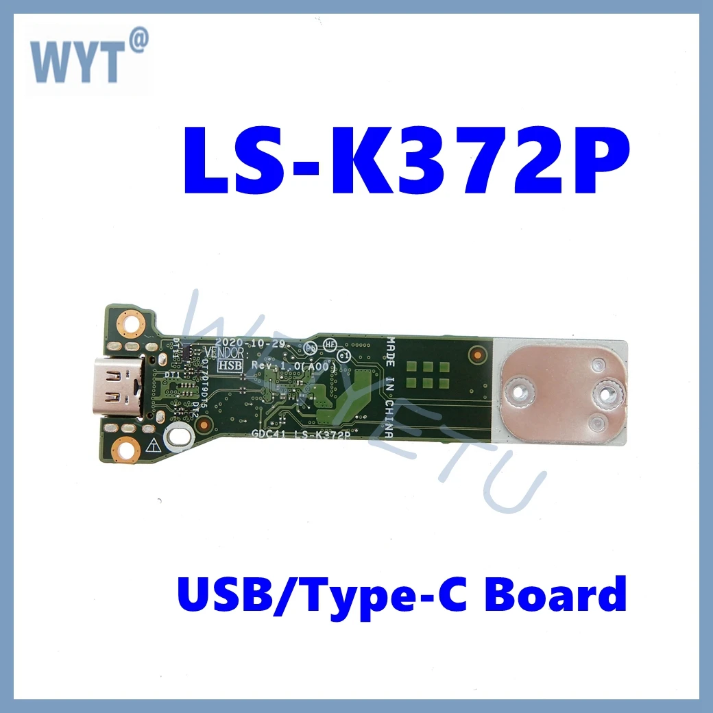 Placa GDC41 LS-K372P UsB/tipo-c para Dell Latitude 7420 7410 placa tipo C para ordenador portátil CN-0VY00G