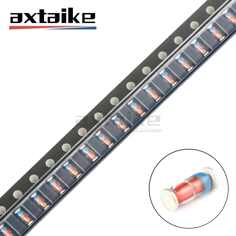 300 Uds 30 valores LL34 1206 0,5 W SMD Kit de diodo Zener 2V - 39V 2,2 V 2,4 V 2,7 V 3V 3,3 V 3,6 V 3,9 V 4,7 V 5,1 V 12V 15V 18V 20V 27V 30V - imagen 3