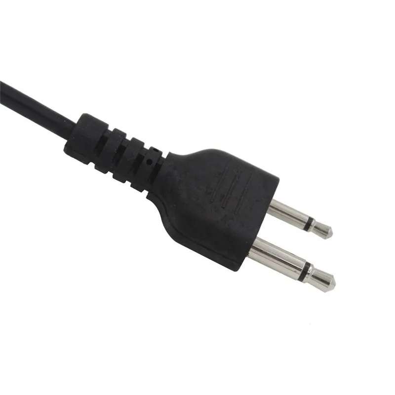 Dedo PTT motocicleta medio casco de carreras auriculares altavoz micrófono para ICOM IC-V8 IC-V82 IC-V80 IC-V80E IC-F14 Radio bidireccional - imagen 4