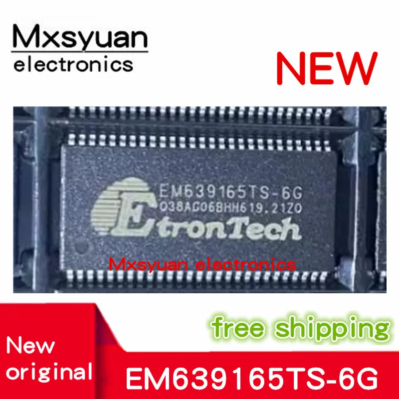 Lote de 10 unidades de EM639165TS-6G, EM638165TS-6G, TSOP54, Mxsyuan, 100% nuevo, original - imagen 2