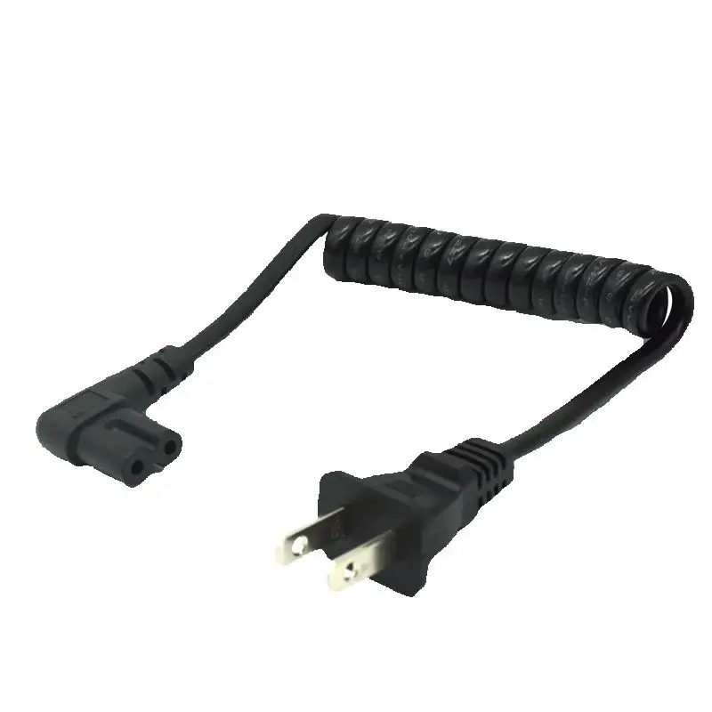 Cable de alimentación NEMA 1-15P a IEC C7 Retráctil Compacto - imagen 5
