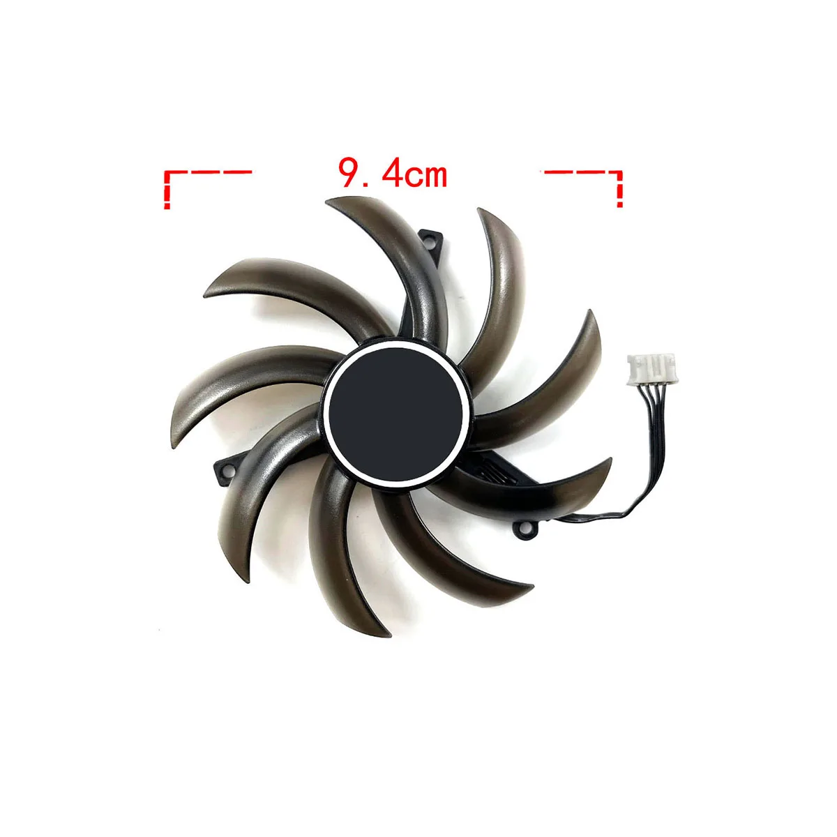 Para PALIT GeForce RTX2060 GTX1660 1660S 1660ti StormX ventilador de repuesto para tarjeta gráfica TH1012S2H-PAA01 - imagen 2