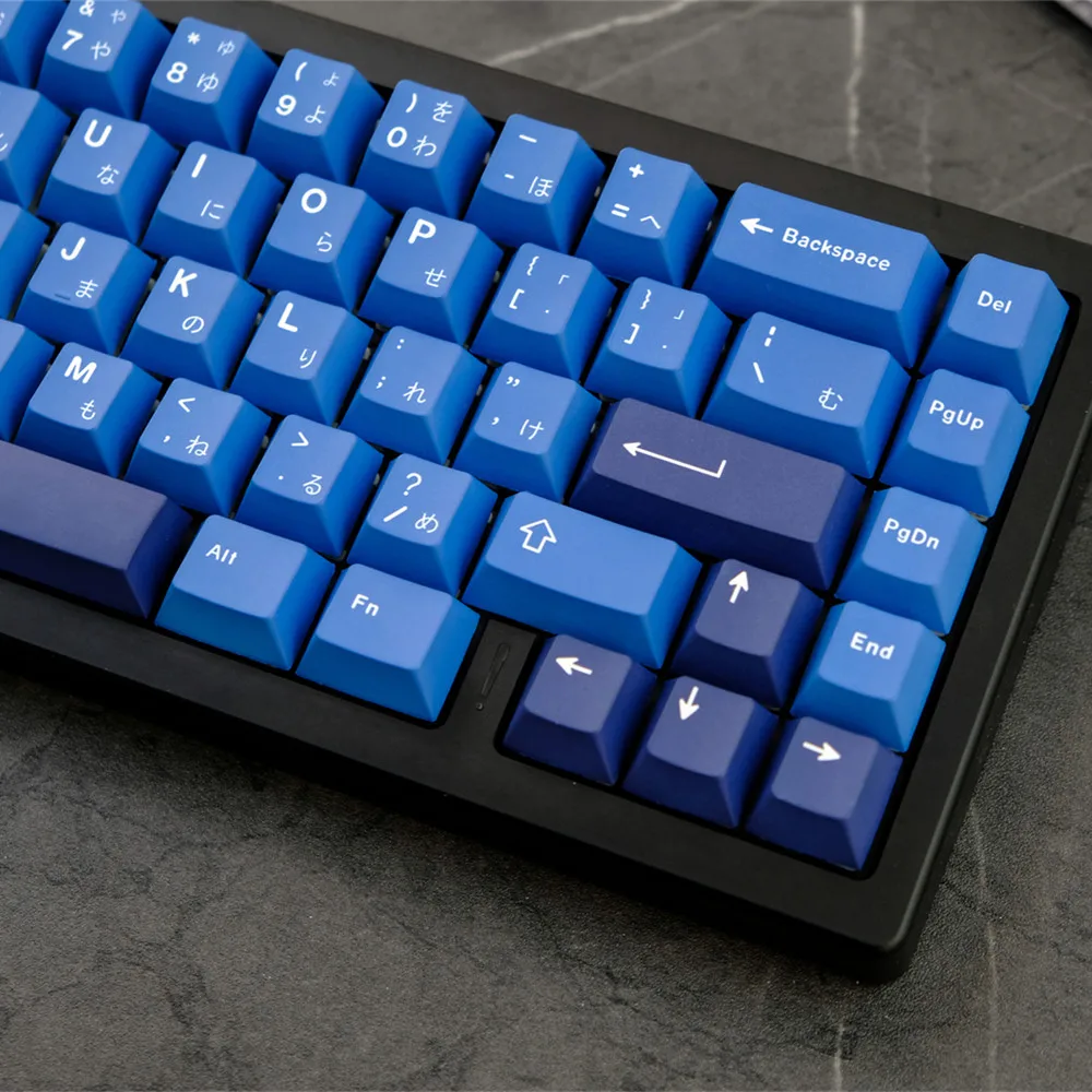 GMK Striker Keycap 129 teclas Cherry Profile PBT tinte sublimación Keycap Set diseño ANSI para teclado mecánico GK61 GK64 68 75 84 - imagen 2