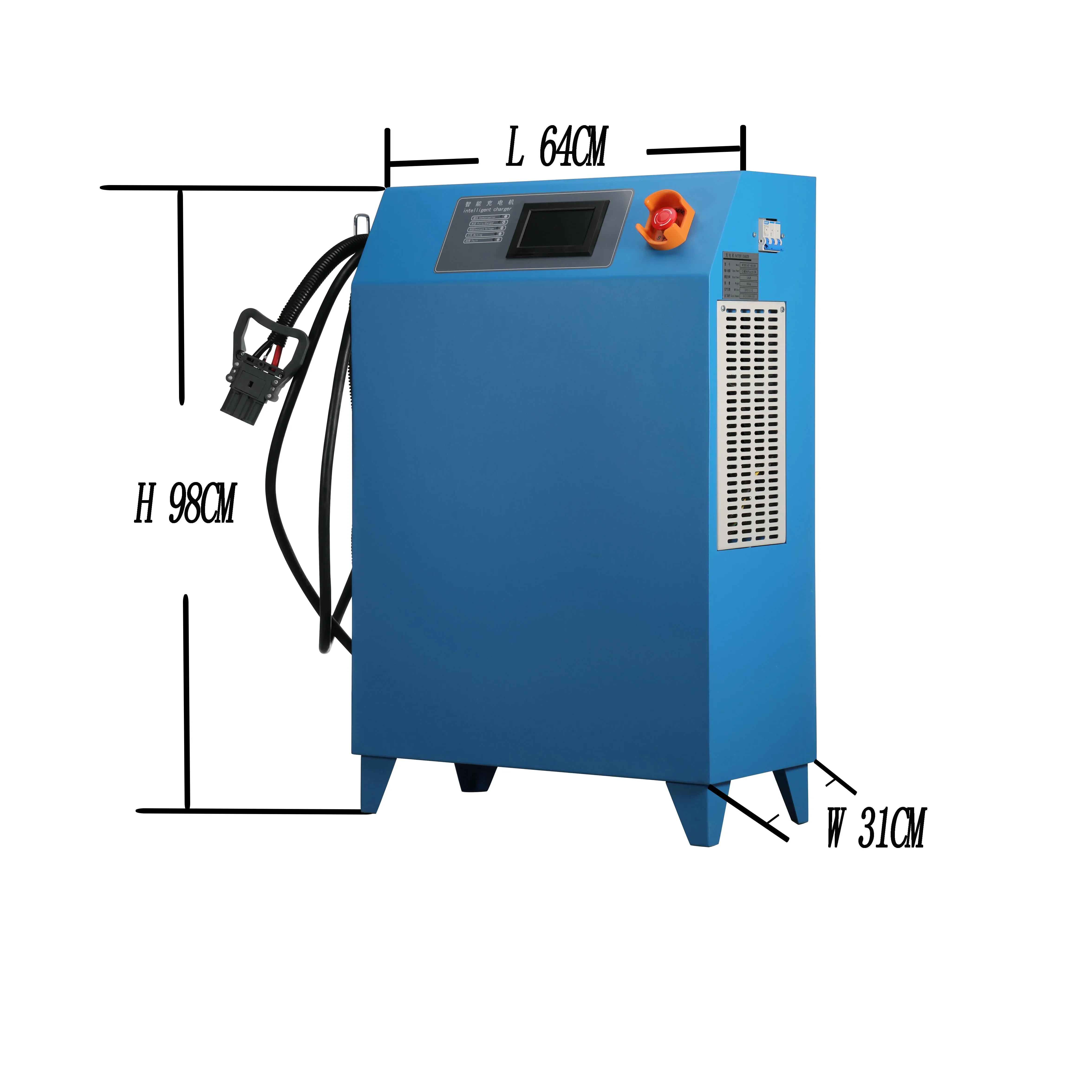 Cargador integrado 48v 100a 10kw Carga rápida para vehículos eléctricos
