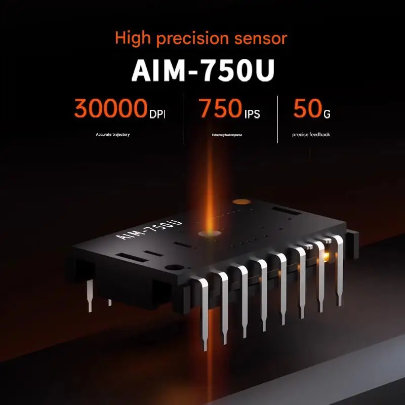 Dareu A950AIR Cicada Wing Edition Ratón inalámbrico de modo dual AIM-750U Ligero 3950 Nordic 52840 Ratón para juegos preciso - imagen 5