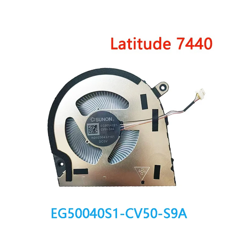 Nuevo ventilador de refrigeración ORIGINAL para CPU de ordenador portátil GPU para DELL Latitude 7440 7640 2023 13. a generación U 021KT2 0M4MY0 - imagen 2