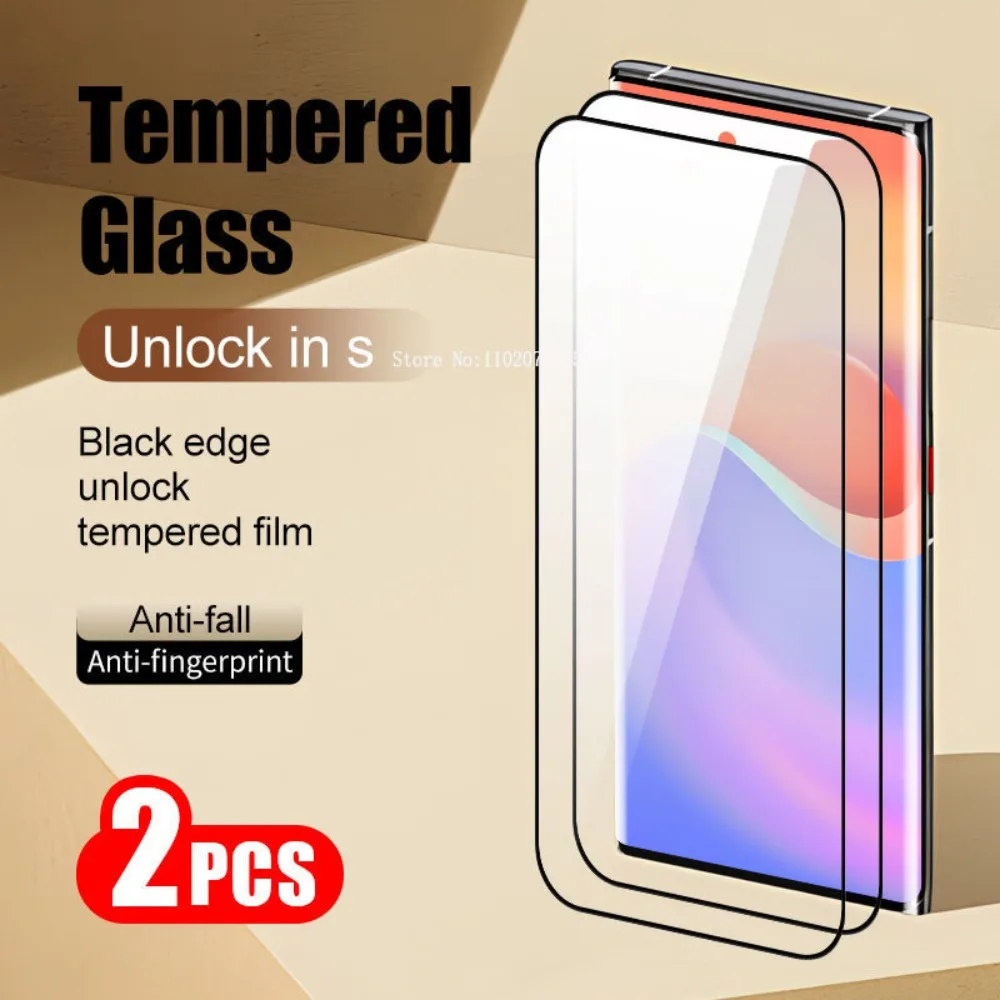 2 uds vidrio templado para Samsung Galaxy S24 Ultra S23 S22 Plus S21 FE Note 10 20 Protector de pantalla de teléfono película protectora - imagen 2