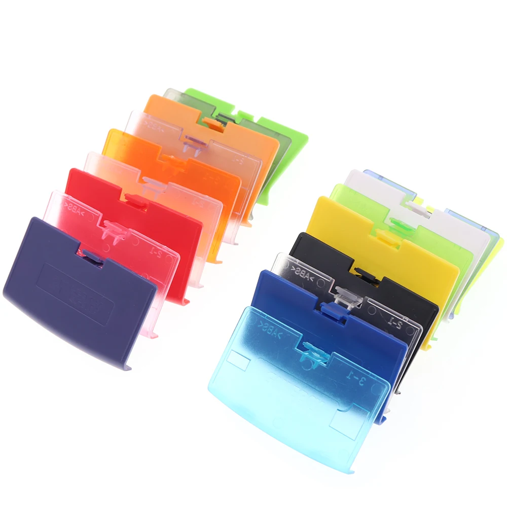 1 Uds. Para cubierta de batería GBA, tapa de puerta de repuesto para puerta trasera GBA, funda para consola Gameboy GBA Advance - imagen 2
