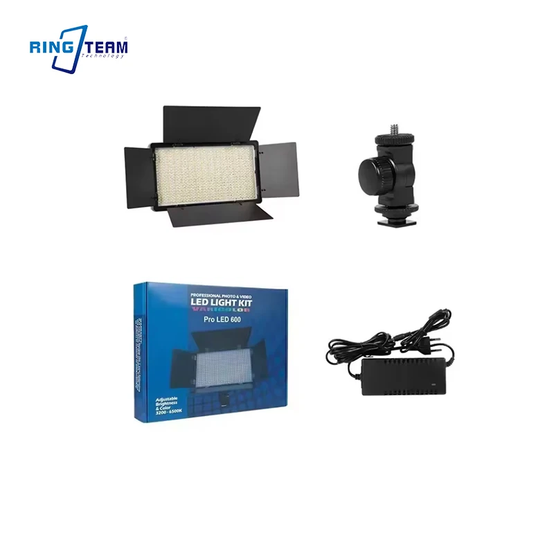 Nuevo Panel de luz de relleno LED U600 suave-3000K-6500K regulable para fotografía Gourmet de transmisión en vivo en interiores