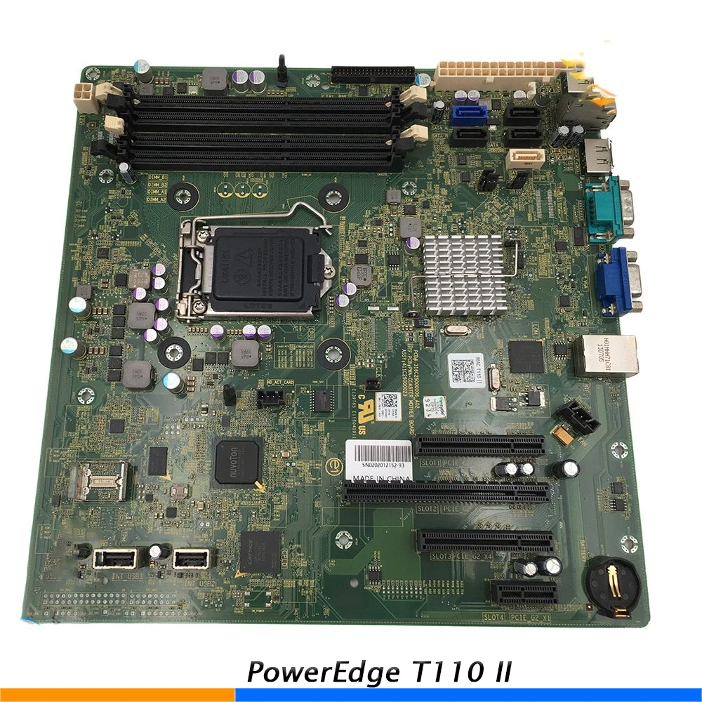 Para DELL PM2CW W6TWP 2TW3W 15TH9 C202 1155 placa base de servidor de alta calidad PowerEdge T110 II prueba de preenvío - imagen 2