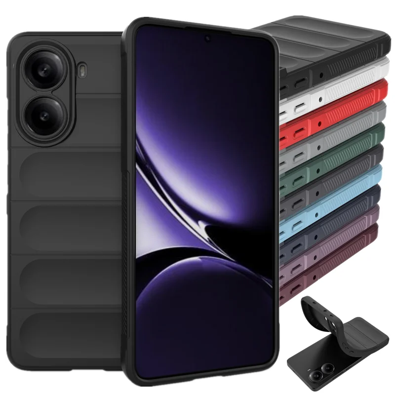 Funda de silicona Flexible con sensación de piel suave para Xiaomi Poco X7 Pro 5G, funda protectora a prueba de golpes