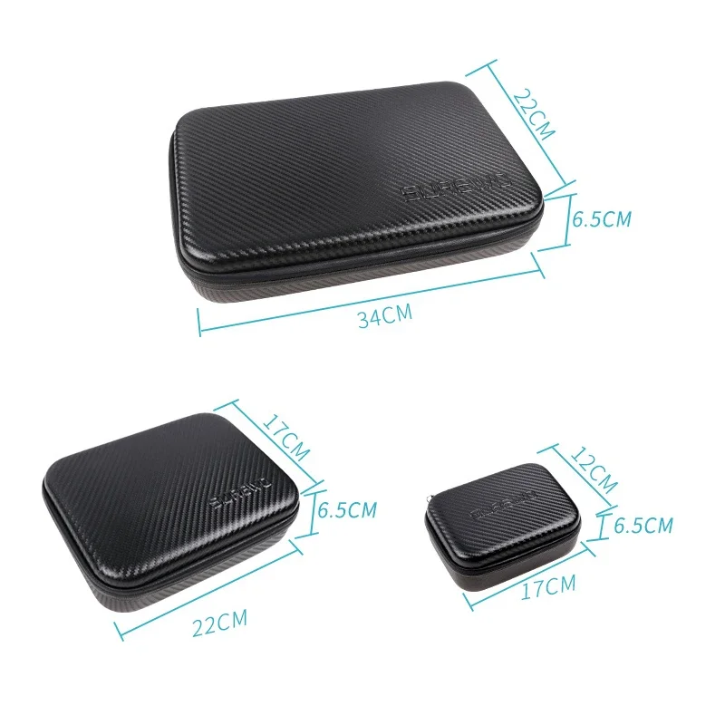 Bolsa de almacenamiento portátil, funda protectora impermeable, bolsa de transporte de viaje para Gopro hero 9 10 11 SJCAM Xiaomi Yi, cámara de acción - imagen 5