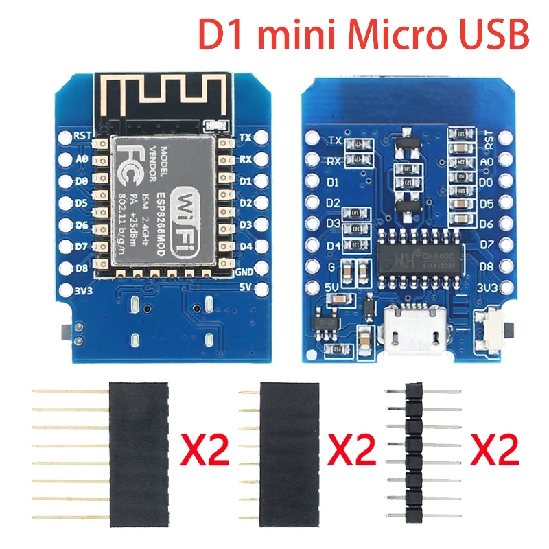 D1 MINI micro USB