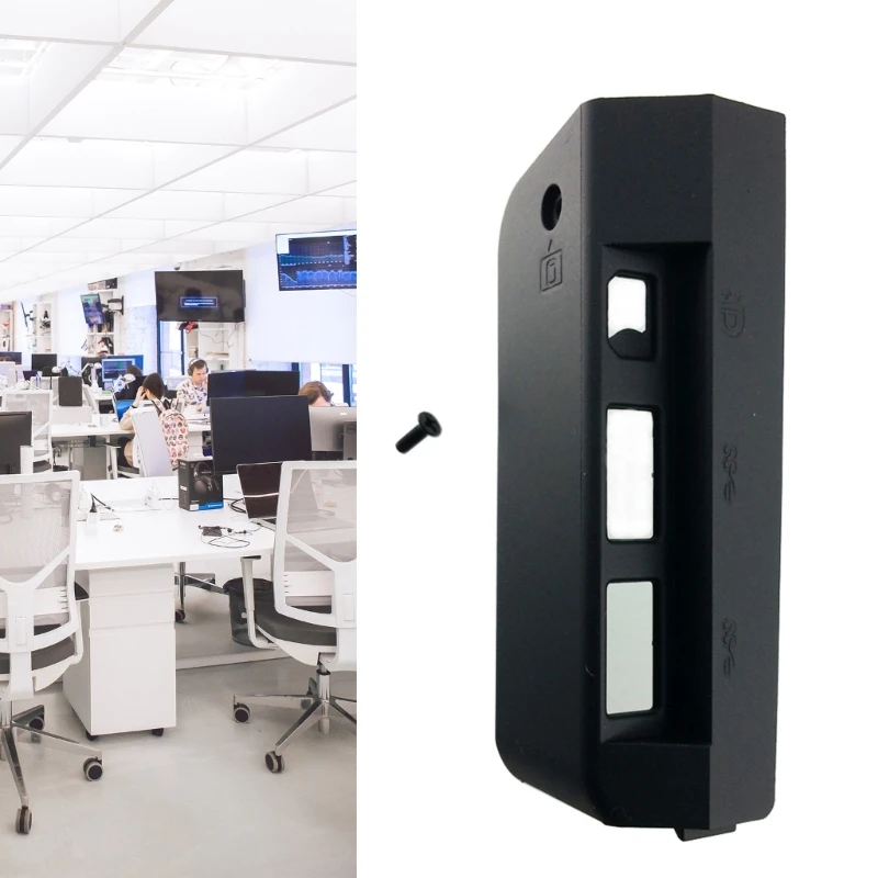 Cubierta de disco duro Caddy, puerta interna del Panel del estante del disco duro con tornillos de montaje para portátiles Thinkpad T430 T430i