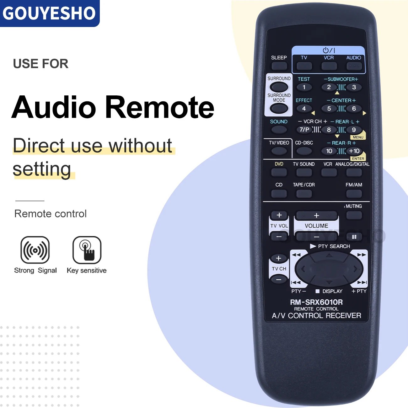 Mando a distancia para receptor de Audio y vídeo, dispositivo para JVC RM-SRX6010R, RM-SRX6010J, RX-6010V, RX-6010VBK, RX-6010RBK, AV, nuevo - imagen 2