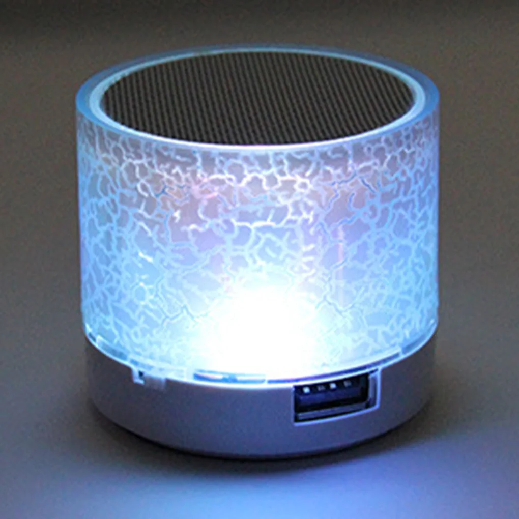 Altavoz A9 con patrón de grietas, dispositivo portátil con Bluetooth, manos libres, tarjeta TF para llamadas - imagen 2