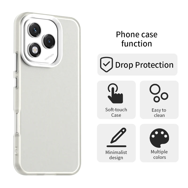 Funda de teléfono mate caramelo para Honor 400 Lite, Funda trasera para Honor 400 Lite, sensación agradable a la piel, чехол - imagen 4