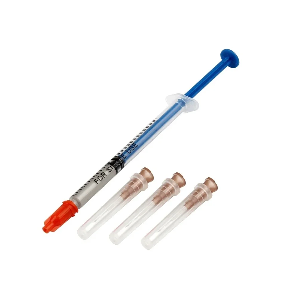 MECHANIC DJ002 0,2/0,3/0,4/0,5/0,7/1,0 ml pasta de pintura conductora plateada pegamento de alambre reparación adhesiva eléctricamente placa de circuito PCB - imagen 2