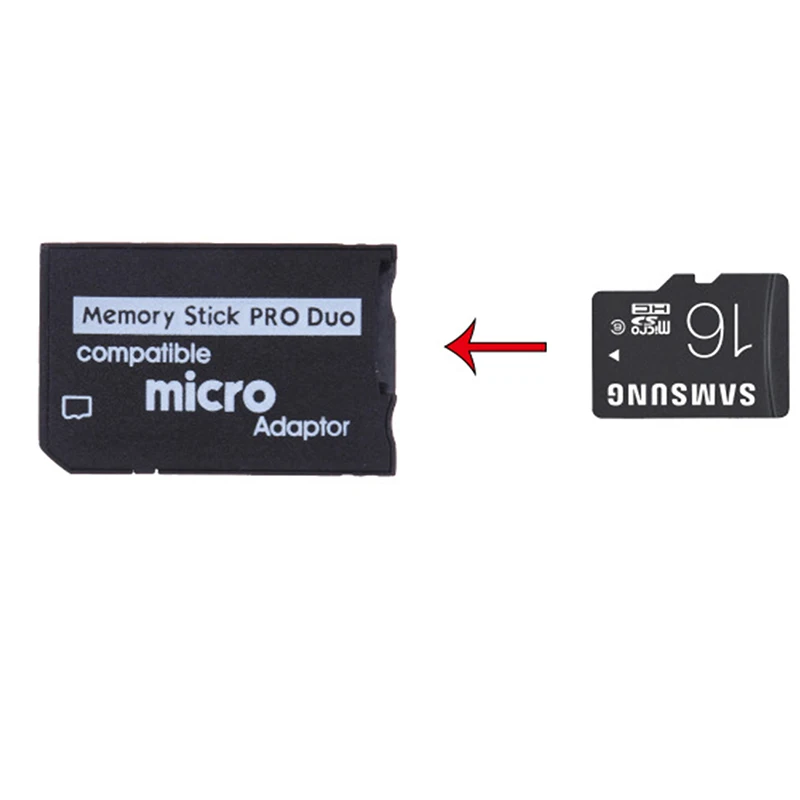 Para PSP Series Micro SD SDHC TF a Memory Stick MS Pro Duo PSP Adaptador - imagen 2