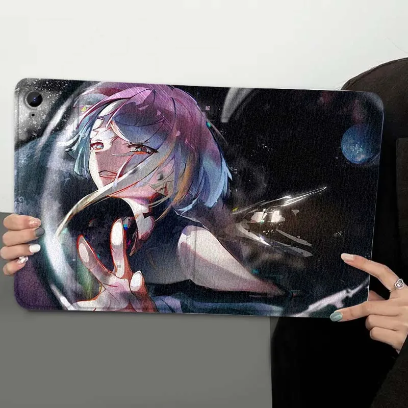 C-Cyberpunk Edgerunners Lucy para Samsung Galaxy Tab A A7 A8 A9 A11 S6 S11 10,1 10,4 10,5 pulgadas Lite Plus funda para tableta