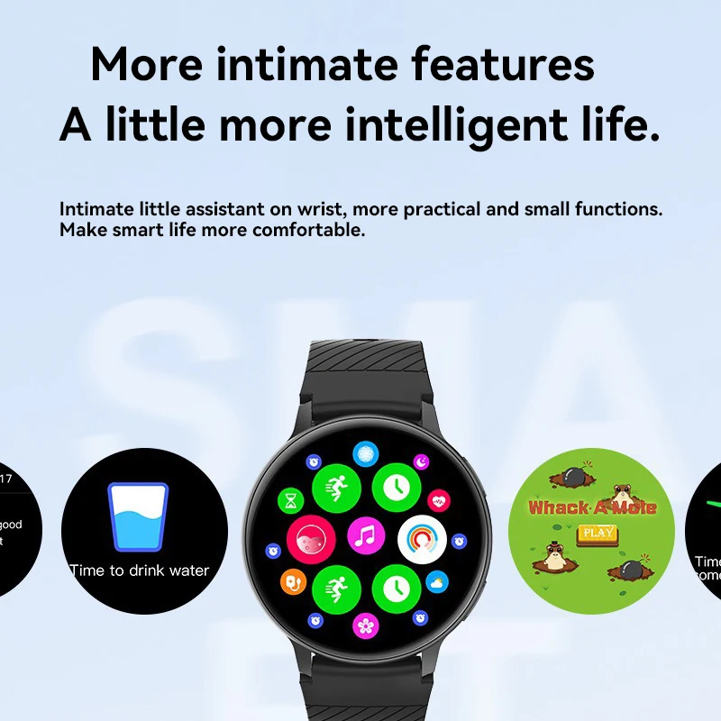 Reloj inteligente con llamada Bluetooth para mujer, relojes de acero con esfera personalizada, rastreador de actividad/deporte para hombre, reloj inteligente con ritmo cardíaco para Android IOS 2025 - imagen 4