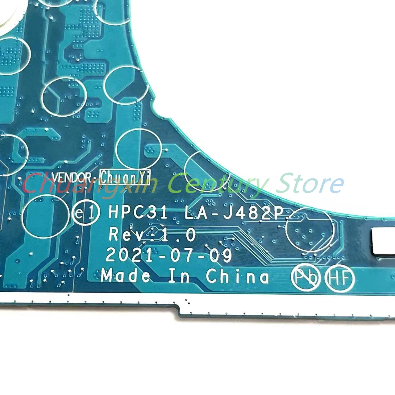 Adecuado para la placa base del ordenador portátil HP ENVY X360 13Z-AY100 LA-J481P LA-J482P CPU: R5-4500U/5600U R7-4700U/5800U 8G/16G 100% probado - imagen 5