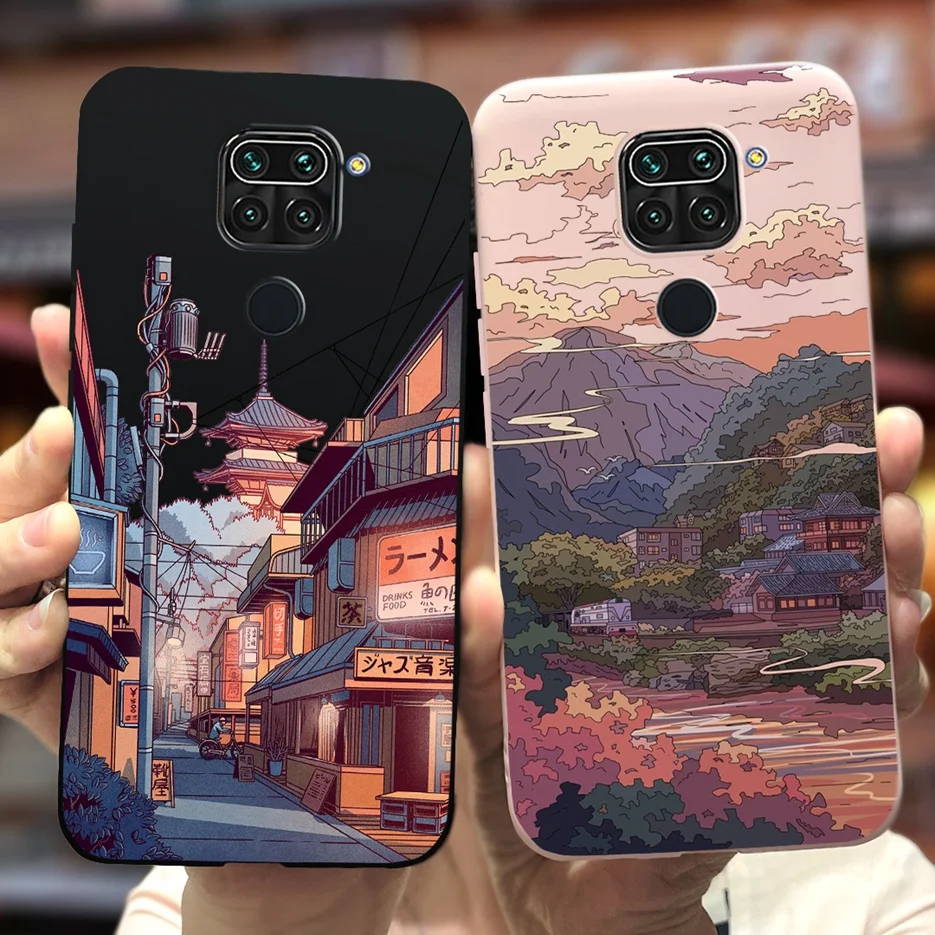 Para Xiaomi Redmi Note 9 funda bonita de moda cubierta pintada de caramelo funda de teléfono suave de TPU para Redmi Note 9 Pro Max Note9 S Note9S parachoques - imagen 3