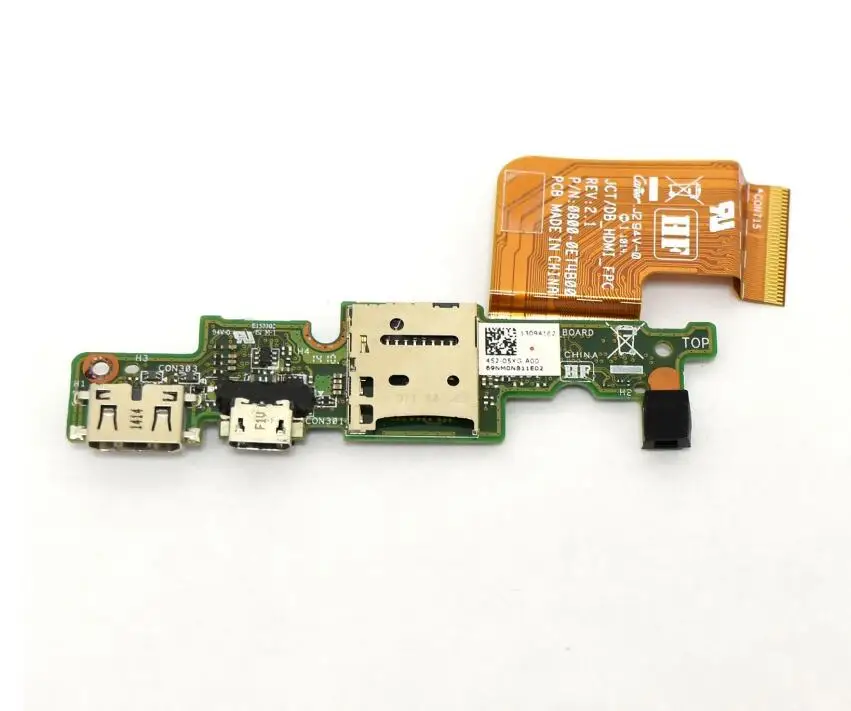 Cargador Micro USB y placa IO con puerto HDMI para DELL Venue 11 Pro 7130 7139 R26KY 0R26KY reemplazo de placa de tarjeta de memoria