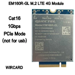 EM160R-GL Módulo 4G LTE Cat16 M.2 para Portátil