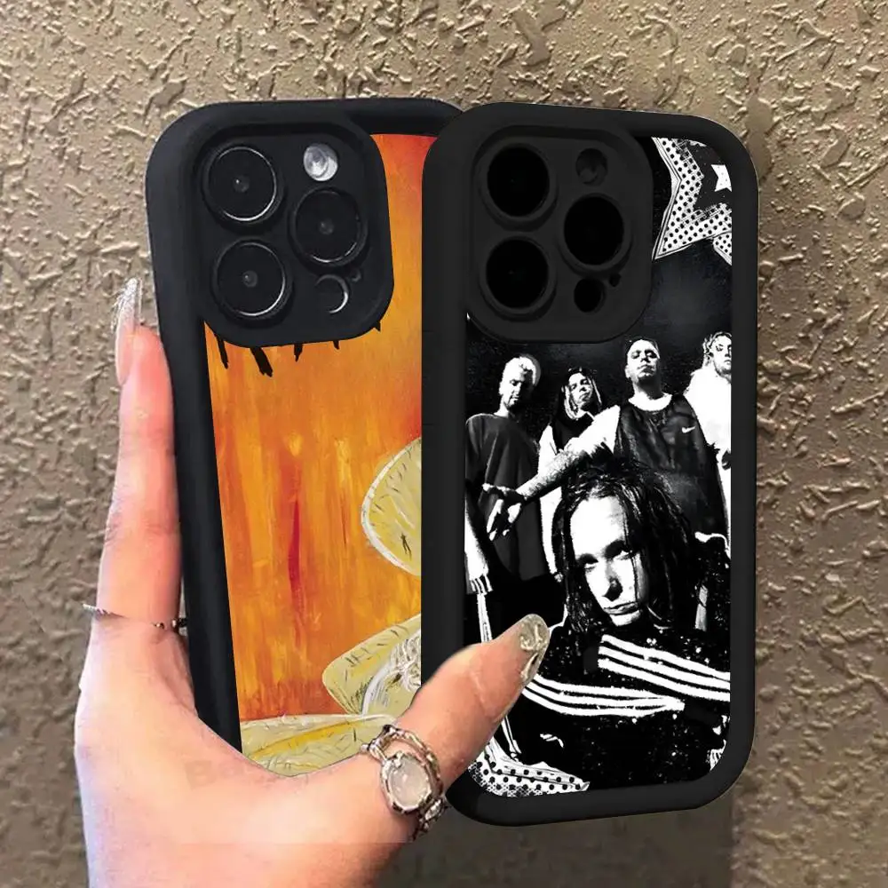 Funda de teléfono Rock Band k-korn, funda de silicona para iPhone 17 Air 17 16 15 14 13 12 11 Plus Pro Max, funda suave a prueba de golpes - imagen 3
