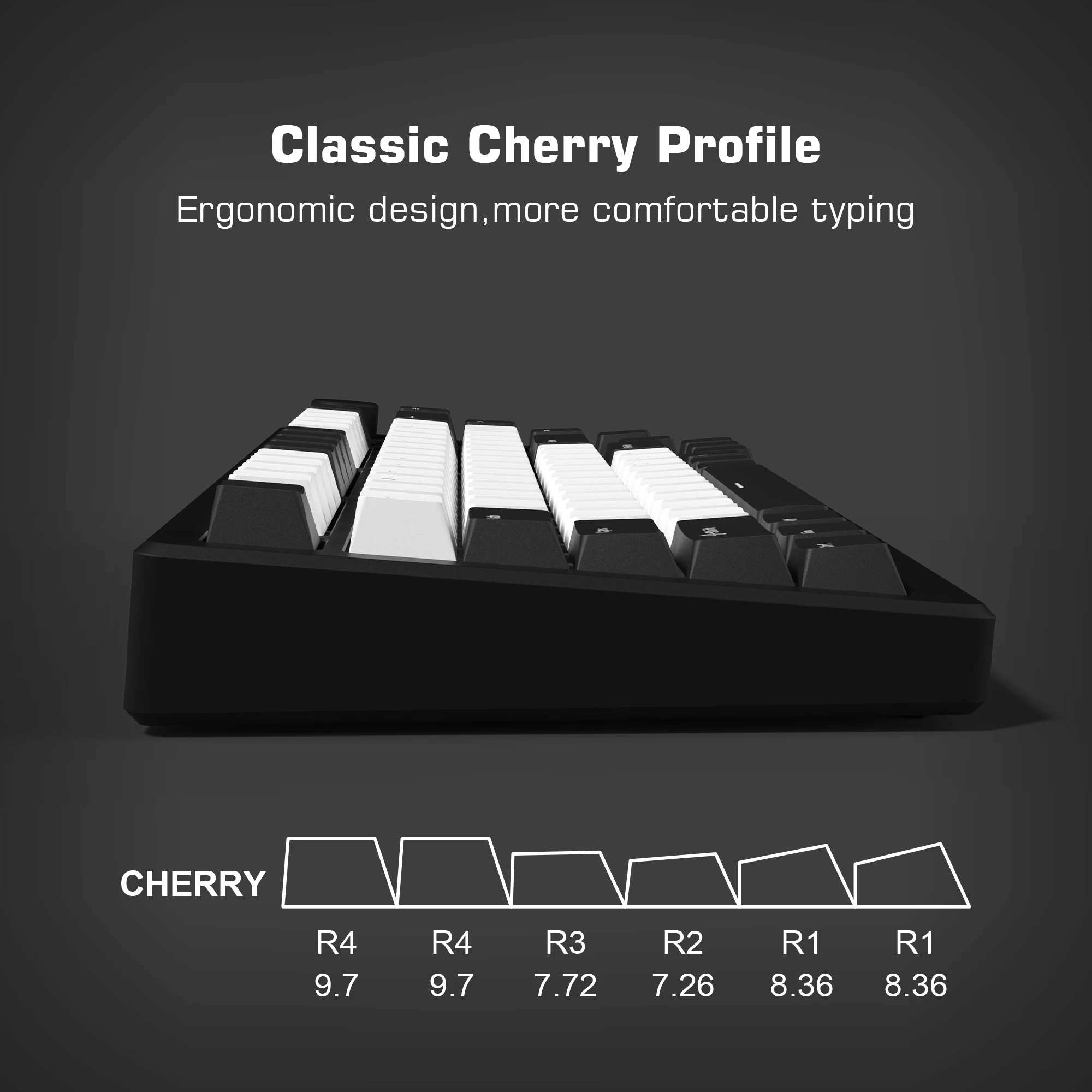 Teclas XVX de 124 teclas con perfil de cereza, teclas PBT retroiluminadas, teclas RGB para interruptores Cherry Gateron MX, teclas de teclado mecánico para jugadores - imagen 5
