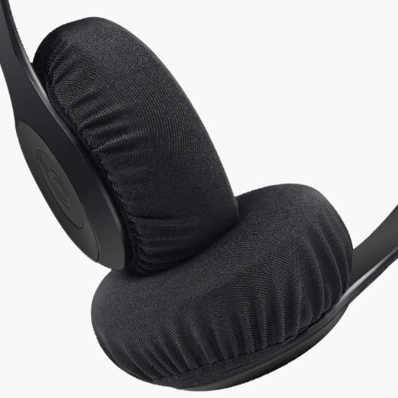 Almohadillas sanitarias lavables para auriculares, cubierta antipolvo de tela, 2 piezas, 6-11cm - imagen 3