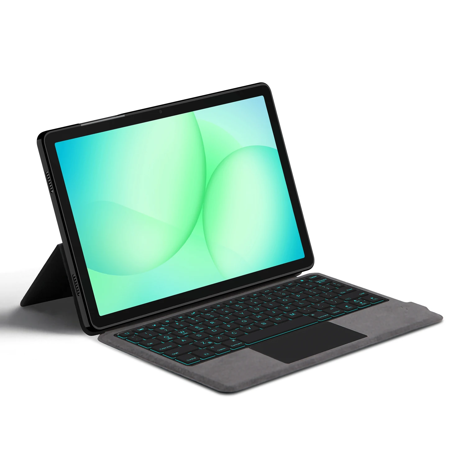 Funda con teclado para Samsung Galaxy Tab A11 Plus 2025 SM-X230, funda para tableta de 11 pulgadas, funda para teclado inteligente mágico, retroiluminación con panel táctil - imagen 3