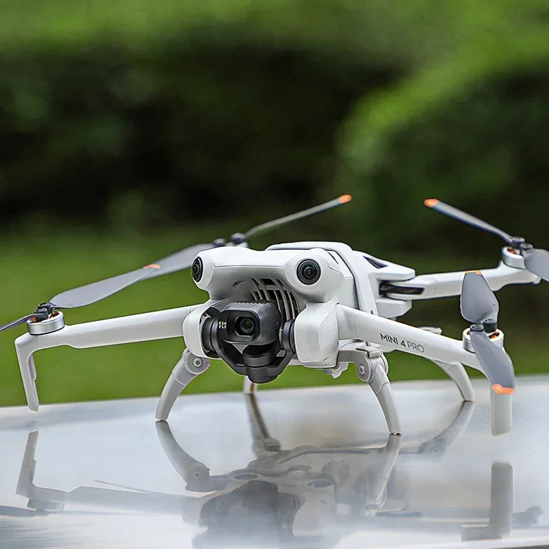 Soporte de elevación de tren de aterrizaje plegable, trípode de protección de patas de araña de liberación rápida para accesorios de Dron DJI Mini 4 Pro - imagen 3