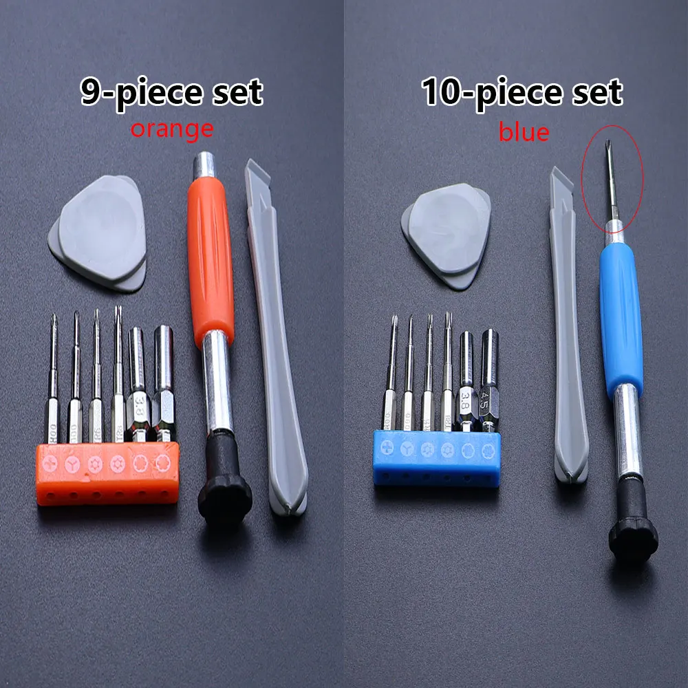 Juego de destornilladores, Kit de herramientas de apertura de desmontaje, piezas de reparación para Switch GBA SP, nueva consola de juegos 3DS XL PSP NGC - imagen 2