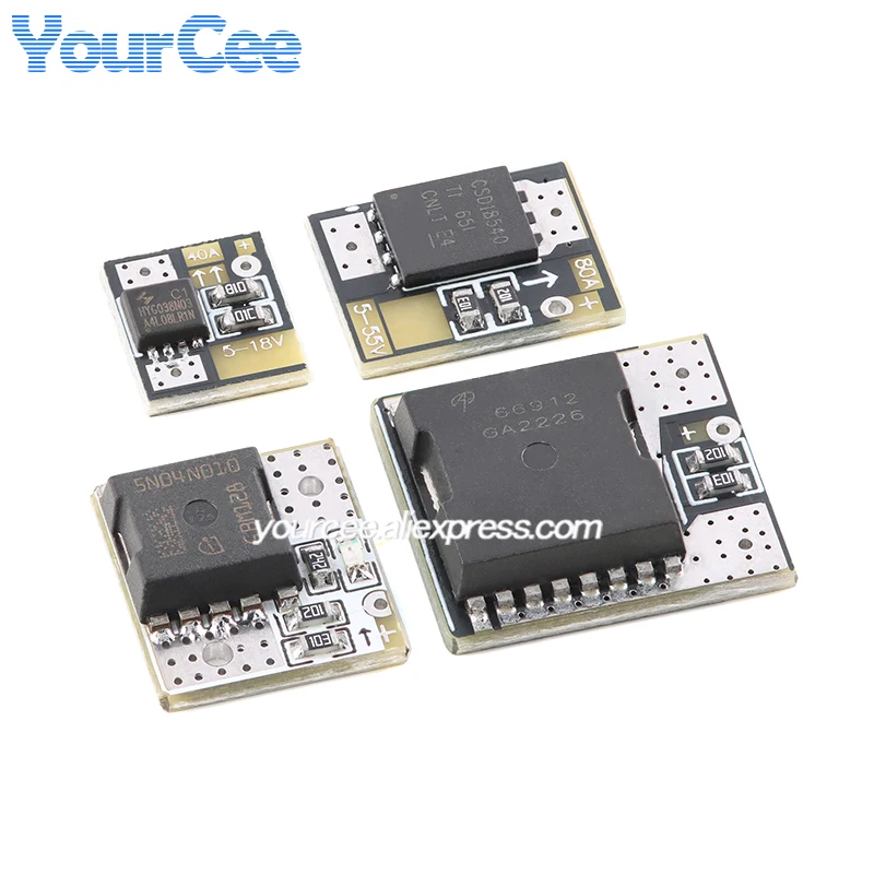 10 uds/1 unidad de interruptor de disparo MOS de alta potencia 20A 40A 50A 100A 200A 300A FET PWM regulación módulo de control de interruptor electrónico - imagen 3