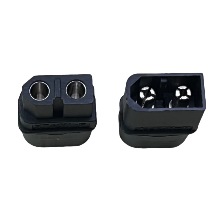 10 Uds. AMASS XT60H (actualización XT60) conectores niquelados tipo bala macho hembra enchufes de alimentación con funda para piezas RC - imagen 4