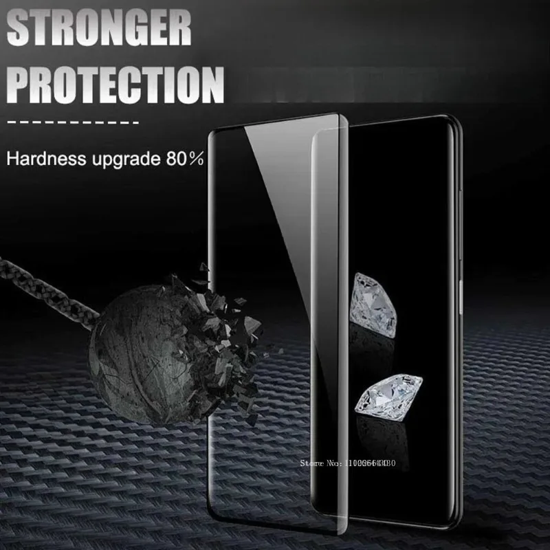 Protectores de pantalla de cobertura completa 4 en 1 para Oppo A6 Max vidrio templado para Oppo Reno 10 11 12 13 14 con 2 uds película de lente de cámara - imagen 5