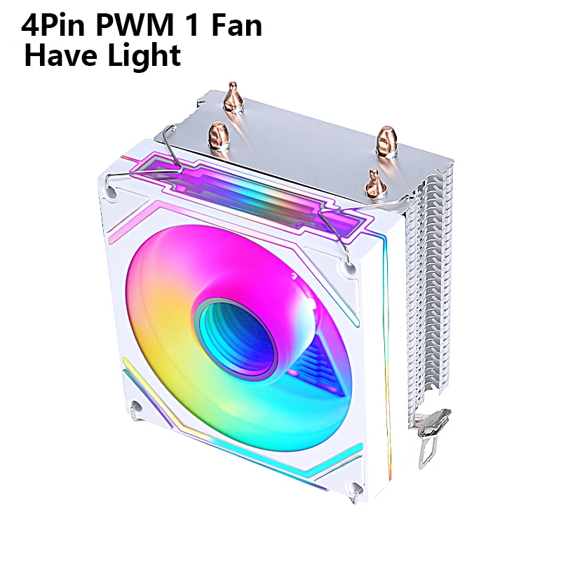 4Pin PWM White-Fan