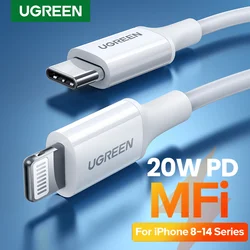 Cable USB-C Lightning UGREEN - Carga Rápida para iPhone y iPad